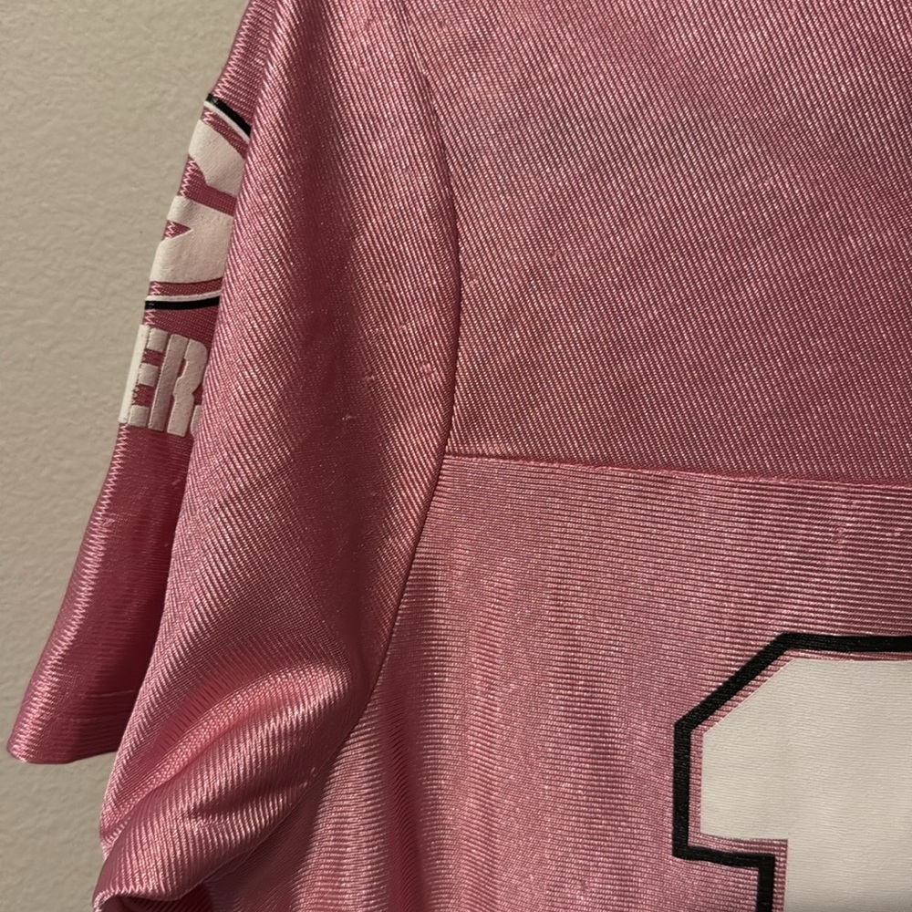 NFL Players Jersey Pink Aaron Rogers Packers Women’s Large #12 Sports Football - Picture 13 of 13